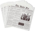 Fox Run Newsprint French Fry Wax Paper Liners, 24-Count