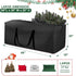 420D 68" 68" 29" 20" Cushion Storage Bag Waterproof Rectangular Outdoor Patio Cushion Storage Bags Outdoor Cushion