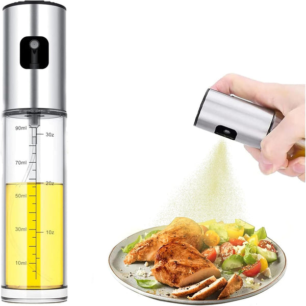 100ml Olive Oil Spritzer, Oil Sprayer for Cooking, Salad, BBQ, Kitchen Baking, Roasting