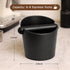 VEVOK CHEF Espresso Knock Box, Coffee Ground Dump Bin with Removable Knock Bar and Non-Slip Base