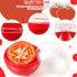 Vegetable and Fruit Storage Containers for Fridge, 4 Pcs BPA Free Reusable Food Saver for Keeping Food Fresh Longer