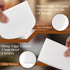 Plastic Bench Scraper for Baking - 2 White Bowl Scrapers, Flexible Food Safe Dough Cutter