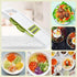 5 in 1 Mandoline Slicer, Multi Blade Vegetable Cutter, Potato Veggie Slicer, Green