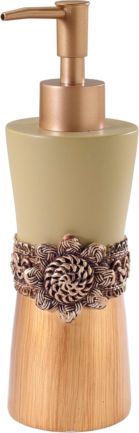 Avanti Braided Medallion Lotion Pump in Gold