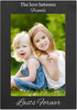 CustomGiftsNow The Love Between Friends Engraved Aluminum Hanging/Tabletop Personalized Photo Frame