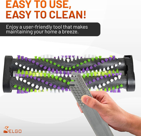 Replacement Nozzle Brushroll Cleaning Tool - Pack of 3 for All Vacuum Carpet Cleaners & Pet Carpet Cleaners