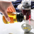 5.5oz Oil and Vinegar Cruets, 2 Pack Glass Dispenser Bottles for Cooking, Leakproof and Drip Free Spouts