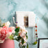 6 Pieces Wall Mount Phone Holder Self-Adhesive Organizer Storage Box for Bedroom (White, Yellow, Green, Pink, Blue)