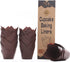Nordic Paper 200pcs Brown Tulip Cupcake Liners, Standard Size Baking Cups, EU Parchment Paper Muffin Liners