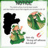 Whaline 16Pcs St. Patrick's Day Retro Refrigerator Magnets, Green Shamrock Decorative Fridge Stickers