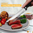 ENLOY 24 Pieces Silverware Set, Stainless Steel Flatware Cutlery with Steak Knives, Service for 4, Mirror Polished and