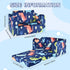 2-in-1 Kids Couch Sofa Toddler Sofa Dinosaur Foldable Toddler Couch Bed Flip Open Kids Chair for Playroom Bedroom Gift