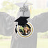 Graduation Christmas Photo Ornament - Dated Charms for 2025 & 2026 - Graduation Hat Design with Storage Bag