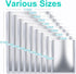 50 PCS 1 Pint Mylar Bags for Food Storage, Heat Sealable Bags for Coffee Beans, Tea, Grains, etc. (5.9 x 7.9 Inch)