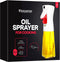 Olive Oil Sprayer for Cooking, 200ml Glass Spray Bottle for Oil Portion Control, Kitchen Gadget