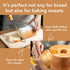 Bread Knife, 8.3 inch Stainless Steel Serrated Bread Cutter with Plastic Handle for Homemade Bread, Seki Japan