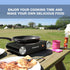 Techwood Hot Plate, Single Burner, 1200W Portable Infrared Electric Stove for Home/RV/Camp