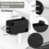 Weewooday 6 Pcs Microwave Oven Door Switch Replacement Parts, Compatible with Most Microwave Ovens