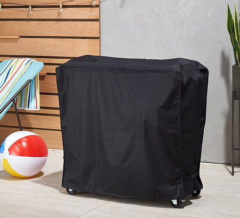 FLR Black Cooler Cover Universal Waterproof Long-lasting Rolling Cooler Patio Cooler Cover Protection for Outdoor