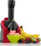 Yonanas 902RD Classic Vegan Non-Dairy Frozen Fruit Soft Serve Dessert Maker, BPA Free, Red