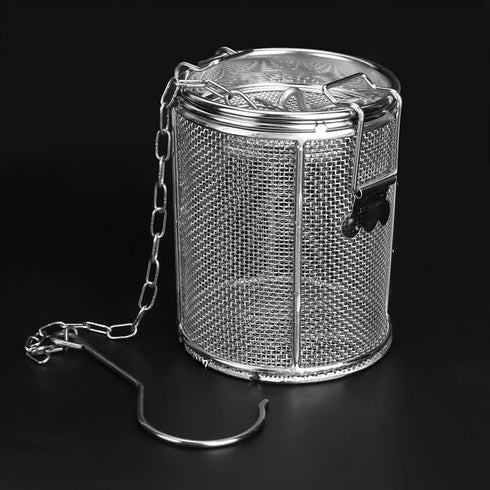 Tea Spice Seasoning Strainer Filter Mesh, Stainless Steel Herbal Filter for Soup Seasonings, Tea Infuser Basket