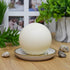 Ball Candles, 4 Inch, Pale Ivory