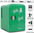 Sprite 4L Mini Fridge, 6 Can Portable Cooler Warmer, Personal Travel Refrigerator for Office, Skincare