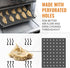 Reusable Liners for Toaster Oven Air Fryer 9 x 11, Non-Stick Mats Compatible with Breville, Cuisinart, More