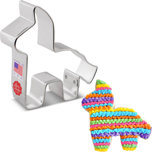 Cinco de Mayo Piñata Cookie Cutter, 3.5 Inch, Made in USA by Ann Clark