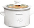 Elite Gourmet MST-250XW Electric Slow Cooker, Adjustable Temp, Ceramic Pot, Dishwasher Safe Glass Lid & Crock