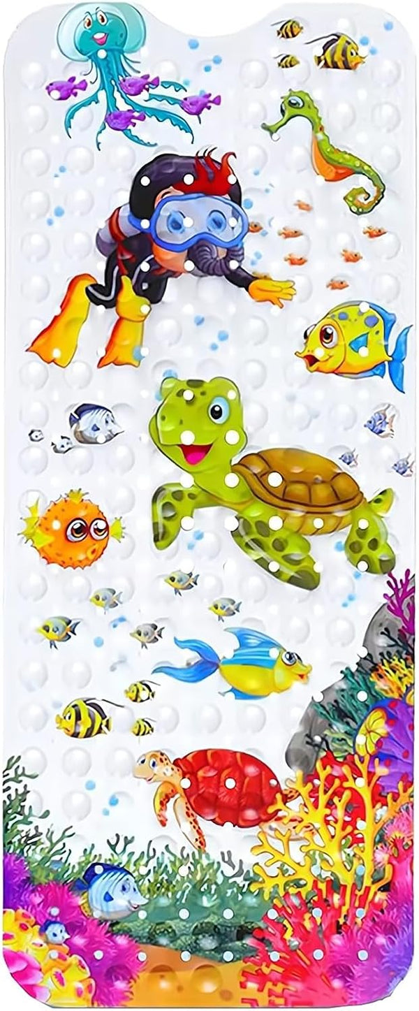 yuxiaoshi youxiaoshi Baby Bath Mat, Bathroom Bathtub Mat for Kid's, Cartoon Bath Tub