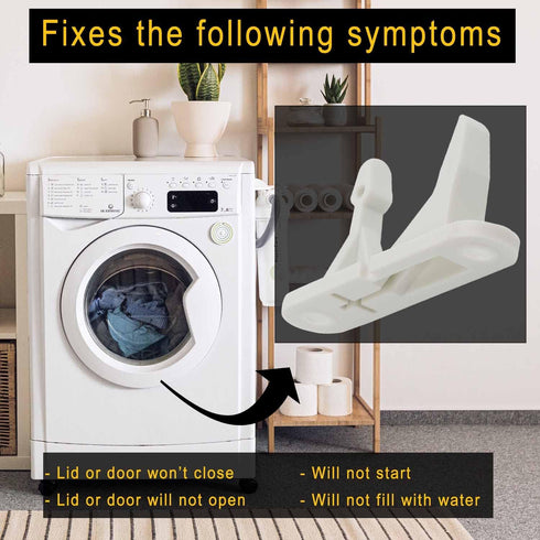 Seentech Washer Door Striker 131763310, Compatible with Frigidaire & Kenmore, Replaces 131763300
