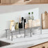 Set 4 Counter STORAGE MANIAC of Expandable Kitchen Cabinet Organizer Shelf Kitchen Shelves Spice Rack Kitchens Storage