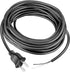 30ft Extra Length 18/2 Replacement Vacuum Cleaner Power Cord for All Upright Vacuums, Shark, Eureka, Sanitaire,