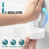 TAILI Soap Dish Holder with Powerful Suction Cup, Strong Sponge Holder for Shower, Bathroom, Kitchen Sink