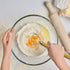 Danish Dough Whisk Kits - 2 Pack Premium Stainless Steel Dutch Whisk & 1 Pack Hand Push Rotary Whisk Blender