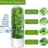 HVECT 2-3 3Pack) Herb Saver for Refrigerator, Herb Saver Pod Cilantro Containers for Refrigerator, Fresh Herb Keeper