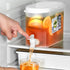 Cold Kettle with Faucet for Refrigerator, Drink Dispenser Container for Fridge, 3L/0.8 Gallon