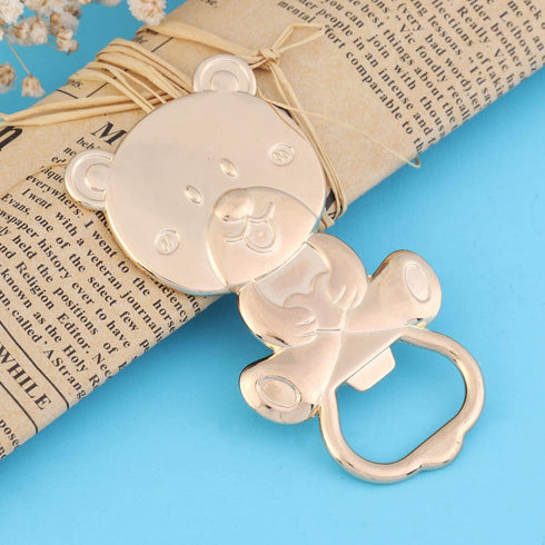 24 Pack 24) Bear Bottle Opener Baby Shower Favors for Guest, Metal Beer Bottle Opener for Baby Shower