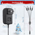 CJP-Geek AC Power Adapter, Compatible with Lemax No.44242 Spooky Town Collection with 3/4 Output Jacks