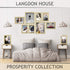 Langdon House 8x10 Picture Frames, Gold, 6 Pack, Contemporary Frame Set for Wall Mount or Table Top