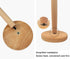 Wooden Paper Towel Holder, Countertop Standing Organizer for Kitchen and Dining Table, Roll Dispenser
