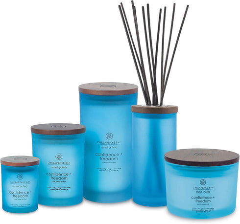 Chesapeake Bay Candle Scented Candle, Confidence + Freedom (Oak Moss Amber), Medium Home Décor
