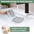 Bamboo Toothbrush Holders for Bathrooms, 6 Slots Electric Tooth Brushing Holder for Kids and Family, Grey Marble