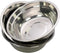 Metal Mixing Bowls Set of 4, Stainless Steel Serving Bowls