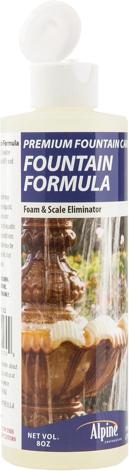 Alpine Corporation 8 oz. Floor Fountain Cleaner for Indoor and Outdoor Fountains