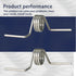 4Pk-DA81-01345B Refrigerator French Door Spring, Compatible with Samsung Models RF267AFWP RF267HERS