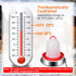 12 Inch 5 Chicken Water Heater Base, Gallons Poultry Drinker Heater Base with Thermostat and Power Cord, Automatic