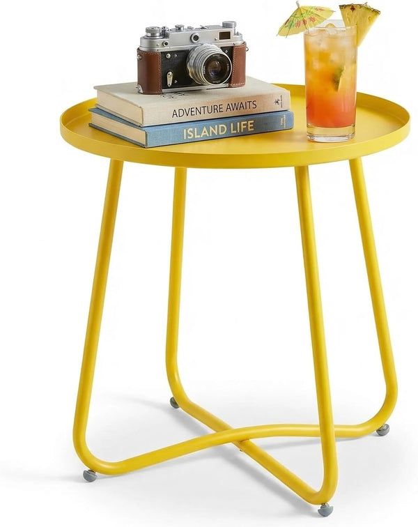 Outdoor Side Tables, Patio Small Side Table, End Table for Garden Balcony