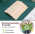 YANPROG 5.5" 100 Wooden Coffee Stirrers Coffee Stir Sticks Pcs, Natural Birch Round End Thick Birch Wood Eco-Friendly